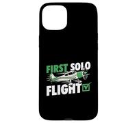 First Solo Flight - Airline Pilot Aviation Aircraft Lover Case for iPhone 15 Plus