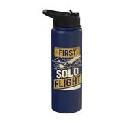First Solo Flight Stainless Steel Insulated Water Bottle