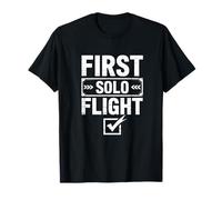 First Solo Flight Student Pilot Aviation Training T-Shirt