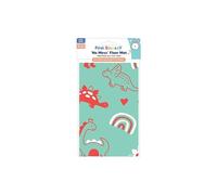 First Step Baby No Mess Floor Mat - Dinosaur and Rainbow - LDPE Material (Pack of 2)