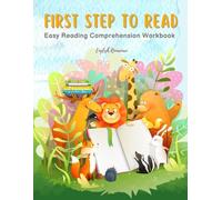 First Step to Read Easy Reading Comprehension Workbook (English Greek): Daily reading short story book with questions and answers in 2 languages. Activity worksheet for kindergarten, grade 1-2