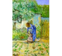 First Steps after Millet - Vincent van Gogh - Notebook: 120 Lined Pages 6" x 9" Journal Diary Notepad