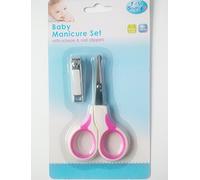 First Steps Baby Manicure Set with Scissors & Nail Clippers