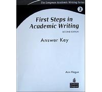 First Steps in Academic Writing Answer Key