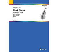 First Steps In Violoncello Playing Op. 101 Sebastian Lee Score 1-2 Cellos Schott