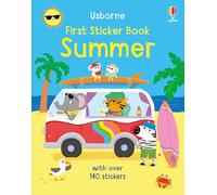 First Sticker Book Summer: An Interactive Activity Book with Animal Friends, Sandcastles and Camping. Containing over 150 Stickers for Kids' Fun in the Sun