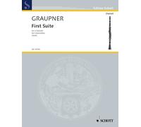 First Suite Performing score 3 clarinets Graupner Schott Music Folding