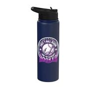 First T-Ball Season Already Hooked Tee Ball Stainless Steel Insulated Water Bottle