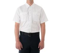 First Tactical 112008-010-L-R Men's Ctn Station S/S Shrt White L