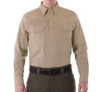 First Tactical First Men's V2 Long Sleeve Shirt Khaki Size Large