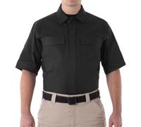 First Tactical First Men's V2 Short Sleeve Bdu Shirt Black Size Large
