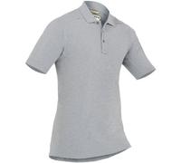 First Tactical First Tac Men's Cotton Short Sleeve Polo With Pen Pocket Heather Grey Size Large