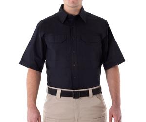 First Tactical V2 Tactical Short Sleeve Shirt - Midnight Navy