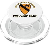 First Team - for Army Veterans of 1st Cav Div PopSockets PopGrip for MagSafe