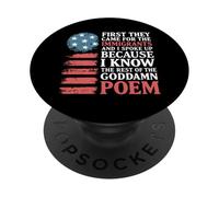 First they came for the immigrants and I spoke up PopSockets Adhesive PopGrip