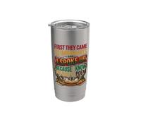 First They Came for The Immigrants I Spoke Up Human Rights Stainless Steel Insulated Tumbler