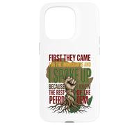 First They Came for The Immigrants I Spoke Up Pro Immigrant Case for iPhone 15 Pro