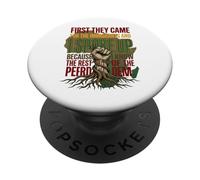 First They Came for The Immigrants I Spoke Up Pro Immigrant PopSockets Adhesive PopGrip