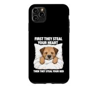 First They Steal Your Heart - Border Terrier Lover Dog Mom Case for iPhone 11 Pro Max