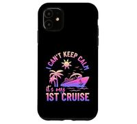First Time Cruise Family Reunion Vacation Tropical Ocean Case for iPhone 11