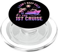 First Time Cruise Family Reunion Vacation Tropical Ocean PopSockets PopGrip for MagSafe