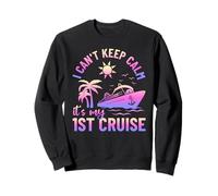 First Time Cruise Family Reunion Vacation Tropical Ocean Sweatshirt