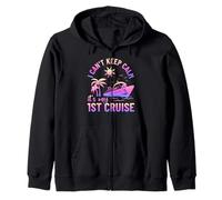 First Time Cruise Family Reunion Vacation Tropical Ocean Zip Hoodie