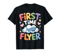 First Time Flyer | Children My First Plane Ride T-Shirt