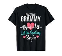 First Time Grammy Let the Spoiling Begin Proud Grandma T-Shirt