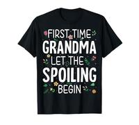 First Time Grandma Let The Spoiling Begin - Gender Reveal T-Shirt