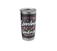 First Time Grandma Let The Spoiling Begin Granny to Be Stainless Steel Insulated Tumbler