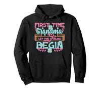 First Time Grandma Let The Spoiling Begin New Grandma To Be Pullover Hoodie