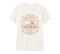 First Time Grandma Let The Spoiling Begin New Grandmother Premium T-Shirt