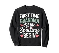 First Time Grandma Spoil The Grandkids New Nanna Sweatshirt