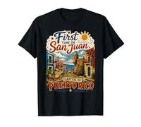 First Time’ in San Juan Puerto Rico Adventure T-Shirt