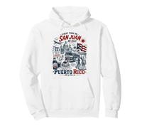 First Time In San Juan Puerto Rico PR Viral Meme Vacation Pullover Hoodie