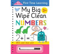 First Time Learning Wipe Clean- Numbers