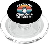First Time Mom Sleepless But So In Love PopSockets PopGrip for MagSafe