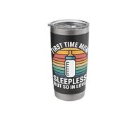 First Time Mom Sleepless But So in Love Stainless Steel Insulated Tumbler
