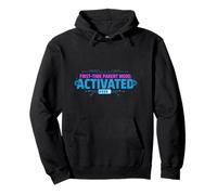 First Time Parent Mode Activated Tech Style Design Pullover Hoodie
