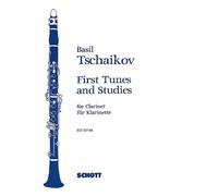 First Tunes and Studies clarinet Schott Music Saddle-wire stitching