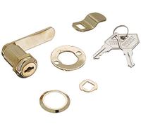 First Watch Security 1281 Cabinet & Drawer 1-1/8" Utility Cam Lock Polished Brass Finish