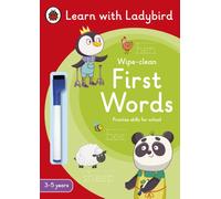 First Words: A Learn with Ladybird Wipe-Clean Activity Book 3-5 years : Ideal for home learning (EYFS)