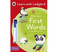 First Words: A Learn with Ladybird Wipe-Clean Activity Book 3-5 years
