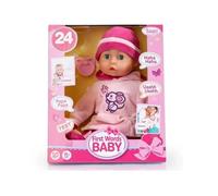 First Words Baby Doll 38Cm Grey Bayer Design Genuine Quality