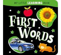 First Words - My Little Learning Book | Bright Early Learning Board Book for 6 Months+ | Chunky Pages, Real Photos & Fun Illustrations | First Words Vocabulary Book for Babies & Toddlers