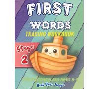 First Words Tracing Workbook for Preschoolers Ages 3-5: 50 Cute Kawaii Animals, Vehicles & Objects to Color and Trace | 4-Letter Words | Handwriting ... 2 (Beak Bros Junior Learn-to-Write Journey)
