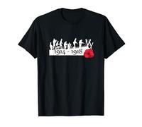 First World War 1 Memory Military 1914-1918 T-Shirt
