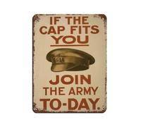 First World War Conscription Retro Poster Metal Tin Sign Chic Art Retro Iron Painting Bar People Cave Cafe Family Garage Poster Wall Decoration 12x16inch(30x40cm)