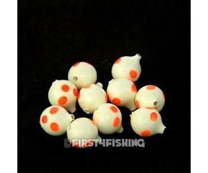 First4Fishing Genie - 6mm Spotted Glow Floating Beads